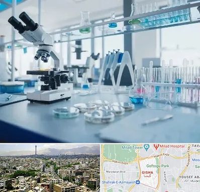 تجهیزات آزمایشگاهی در گیشا 