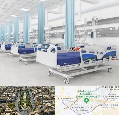 فروش تخت بیمارستانی در نارمک 