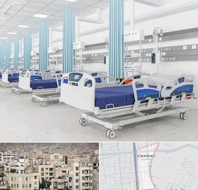 فروش تخت بیمارستانی در اسکندری