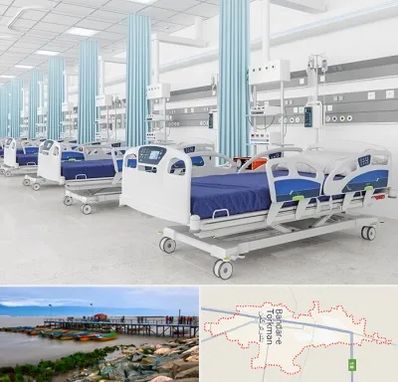 فروش تخت بیمارستانی در بندر ترکمن