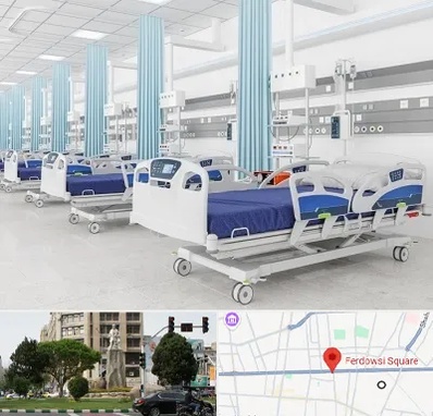 فروش تخت بیمارستانی در میدان فردوسی تهران