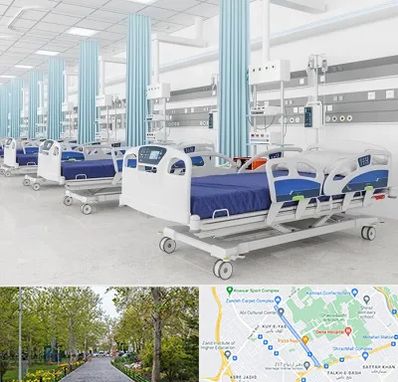 فروش تخت بیمارستانی در قدوسی غربی شیراز