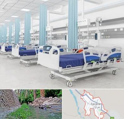 فروش تخت بیمارستانی در سراوان