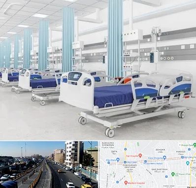 فروش تخت بیمارستانی در پیروزی 