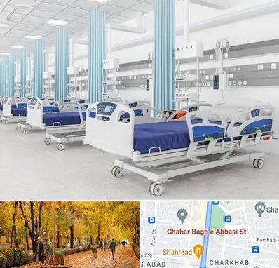 فروش تخت بیمارستانی در چهارباغ اصفهان