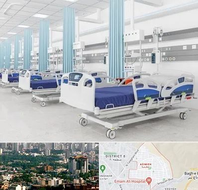 فروش تخت بیمارستانی در عظیمیه کرج 