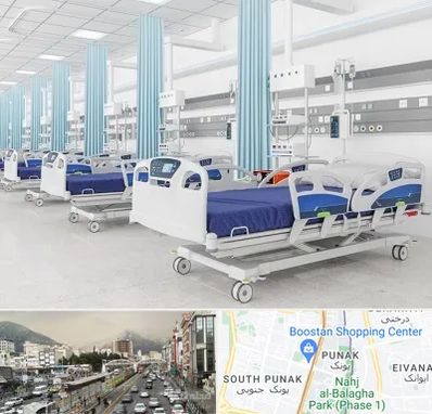 فروش تخت بیمارستانی در پونک 