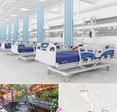 فروش تخت بیمارستانی در درکه