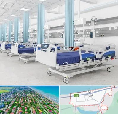 فروش تخت بیمارستانی در نور