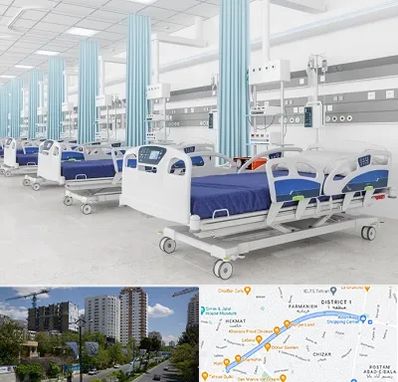 فروش تخت بیمارستانی در اندرزگو