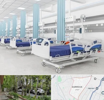 فروش تخت بیمارستانی در دروس