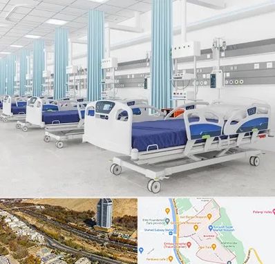 فروش تخت بیمارستانی در خیابان نیایش شیراز