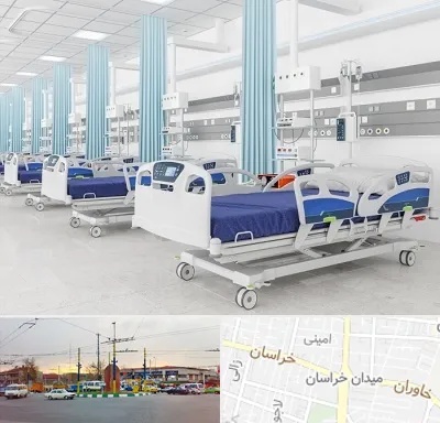 فروش تخت بیمارستانی در میدان خراسان