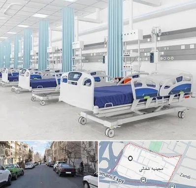 فروش تخت بیمارستانی در مجیدیه شمالی