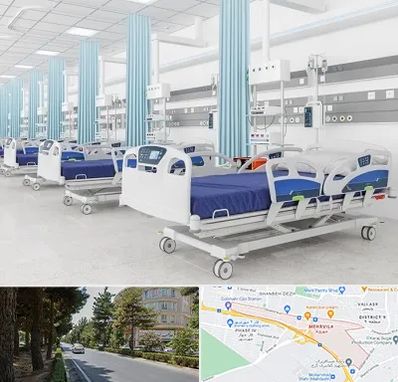 فروش تخت بیمارستانی در مهرویلا کرج
