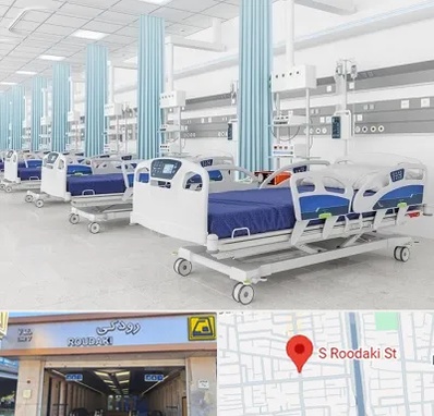 فروش تخت بیمارستانی در رودکی