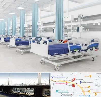 فروش تخت بیمارستانی در پارک وی 