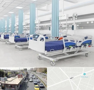 فروش تخت بیمارستانی در خیابان دماوند