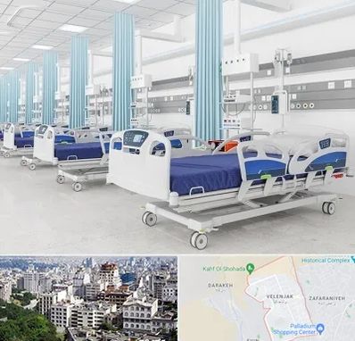 فروش تخت بیمارستانی در ولنجک 