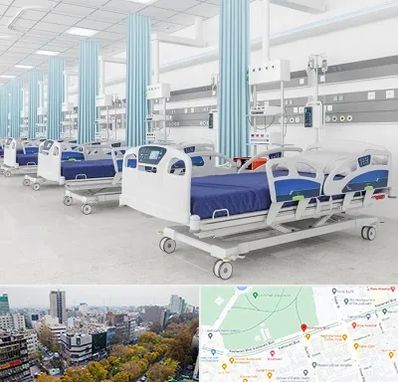 فروش تخت بیمارستانی در بلوار کشاورز 