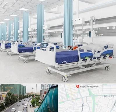 فروش تخت بیمارستانی در بلوار فرحزادی