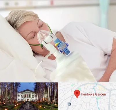 فروش کپسول اکسیژن در باغ فردوس