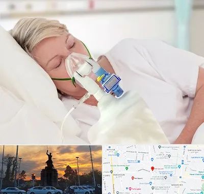 فروش کپسول اکسیژن در میدان حر 