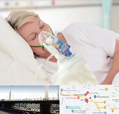 فروش کپسول اکسیژن در پارک وی 