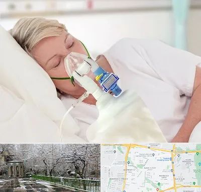 فروش کپسول اکسیژن در باغ فیض