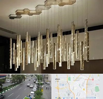 لوستر مدرن در ستارخان 