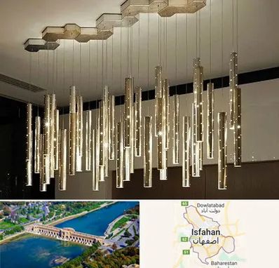 لوستر مدرن در اصفهان