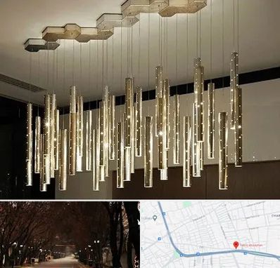 لوستر مدرن در ابوریحان تبریز