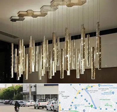 لوستر مدرن در قدوسی شرقی شیراز