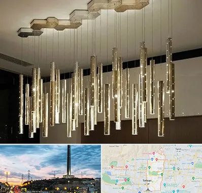 لوستر مدرن در منطقه 2 تهران 