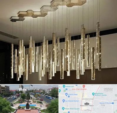 لوستر مدرن در بهارستان 