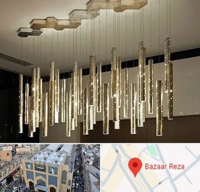 لوستر مدرن در بازار رضا مشهد