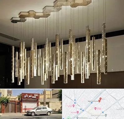 لوستر مدرن در باجک قم