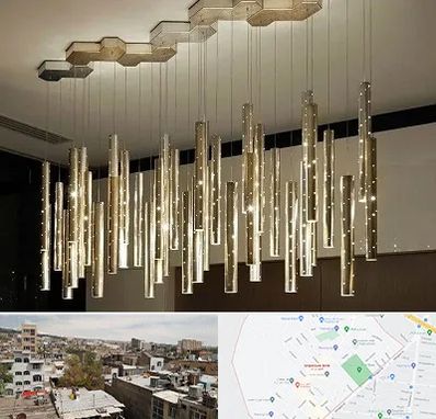 لوستر مدرن در شمیران نو