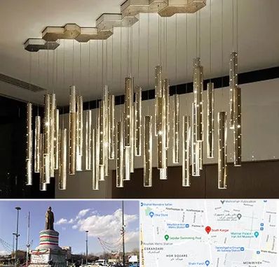 لوستر مدرن در کارگر جنوبی 