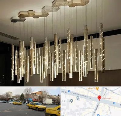 لوستر مدرن در شهناز تبریز