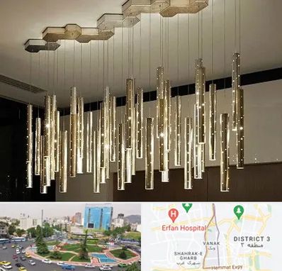 لوستر مدرن در ونک 