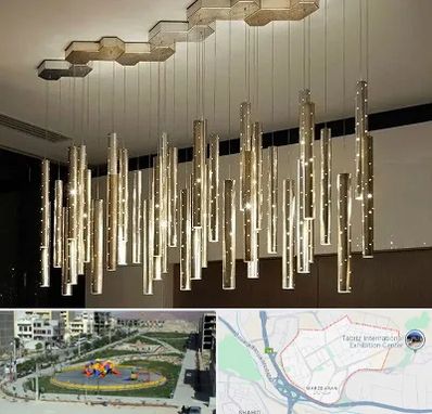 لوستر مدرن در مرزداران تبریز