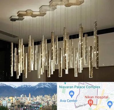 لوستر مدرن در آجودانیه 