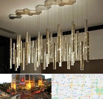 لوستر مدرن در جنت آباد تهران 