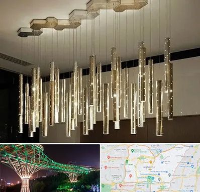 لوستر مدرن در منطقه 3 تهران 