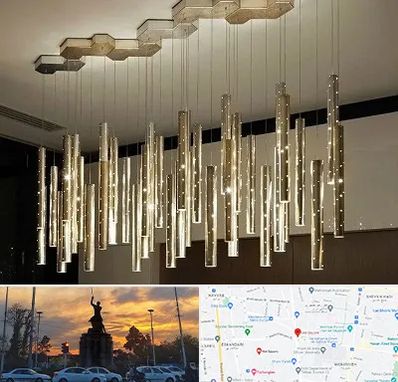 لوستر مدرن در میدان حر 