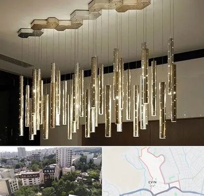 لوستر مدرن در اوین