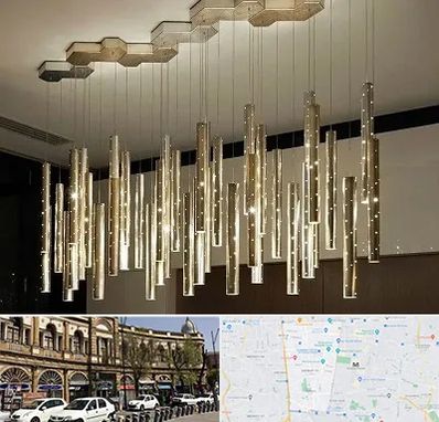 لوستر مدرن در منطقه 11 تهران 