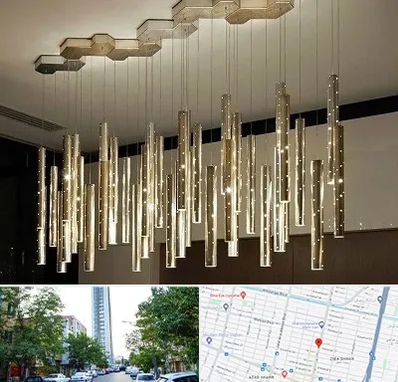 لوستر مدرن در امامت مشهد