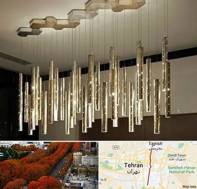 لوستر مدرن در ولیعصر 